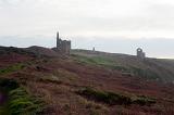 Mine ruins in the historic tin mining area at Botallack, Part of the Cornwall and West Devon Mining Landscape World Heritage Area