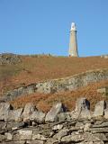 hoad tower or the sir john barrow monument standing proud over the town on ulverston, cumbria