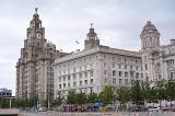 The Liver Building, Liverpool, England, when built one of the talest reinforced concrete buildings in the world situated on the Liverpool waterfront and part of the UNESCO designated World Heritage Maritime Mercantile City.
