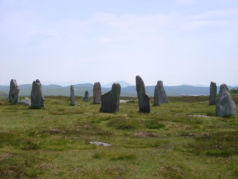 Prehistoric Callanish Monolith Standing Stones, Lewis, Outer Hebrides, Scotland