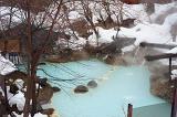 Shirahone Onsen geothermal bathing spa pools
