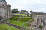 The ruins of Saint Andrews Castle near the fife shoreline, Scotland