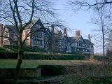 Historic House of Bramall Hall, a Tudor Manor House in Bramhall, Greater Manchester, England