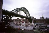Tyne Bridge, Newcastle is an iconic through arch steel bridge with a single span crossing the River Tyne connecting Newcastle and Gateshead