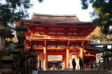 Red entracne gate of the Kasuga Taisha Shrine, Nara, Japan