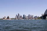 The Sydney CBD, Opera House and Circular Quay from the opposing bank of sydney harbour, port jackson