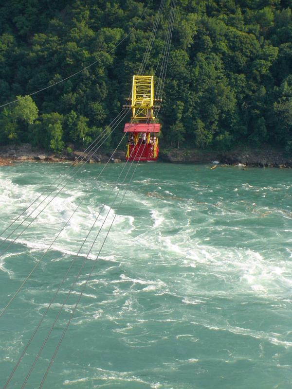 Whirlpool Aero Car Designed by Spanish engineer Leonardo Torres Quevedo, Crossing Niagara River Gorge